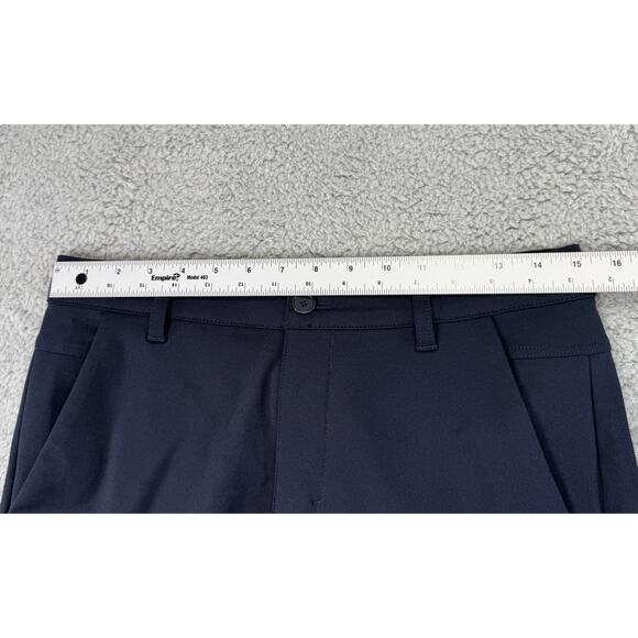 BYLT Premium Basics Everyday Pant 2.0 Slim Fit Men 32 Tall Navy Blue Performance - Picture 12 of 14